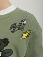 Мужской Лонгслив Gd Peace Bears Waffle