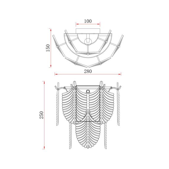 Бра Freya Hloya FR5143WL-01G