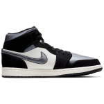 Кроссовки Air Jordan 1 Mid SE Satin Smoke Grey