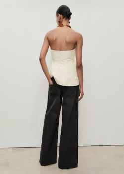 Джинсы Wideleg с заниженной талией