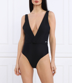 Купальник karl dna deep v swimsuit Karl Lagerfeld - черный(230W2207)