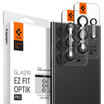 Стекло Spigen OPTIK.TR ”EZ FIT” CAMERA PROTECTOR 2-PACK GALAXY S24 ULTRA BLACK