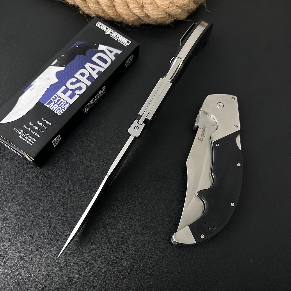 Нож Cold Steel Espada Large 62MB - больстеры сталь, рукоять G10