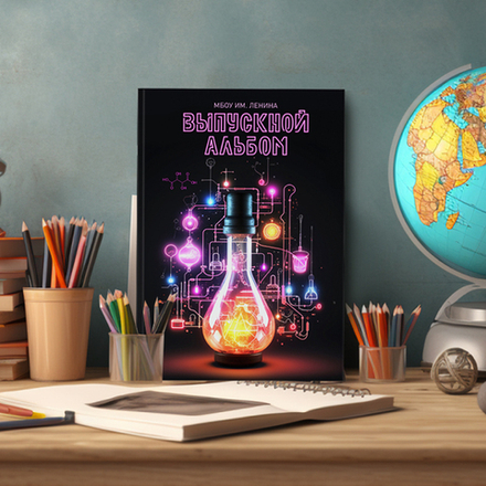 PSD-Шаблон фотокниги "Химия"