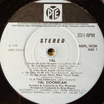 Val Doonican ‎– Val (Англия 1968г.) Т