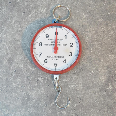 Безмен-весы 10кг круглый