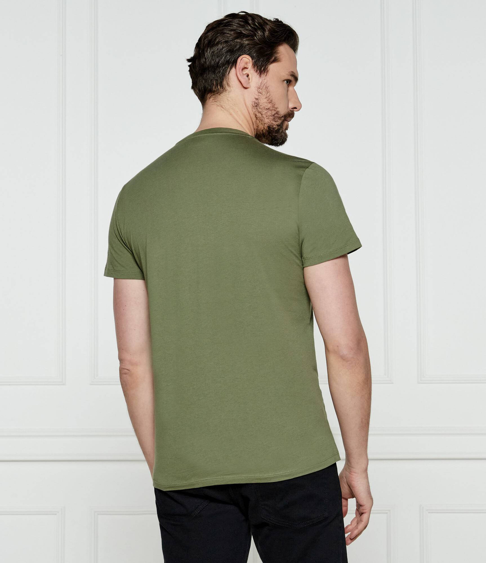 Футболка Lacoste - оливковый(TH6709)