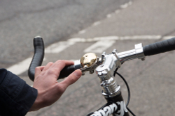 Звонок для велосипеда skull bike bell