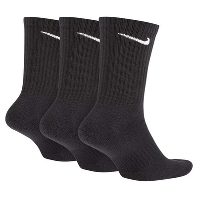 Баскетбольные носки Nike Everyday Cushioned Crew 3pack Socks Black