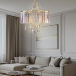 Citilux Инга CL335163 Люстра подвесная хрустальная Бронза