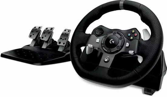 Комплект Logitech G G920 Driving Force, черный