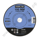 Круг отрезной по металлу FerrLine Expert 150 х 1,8 х 22,2 мм A46TBF