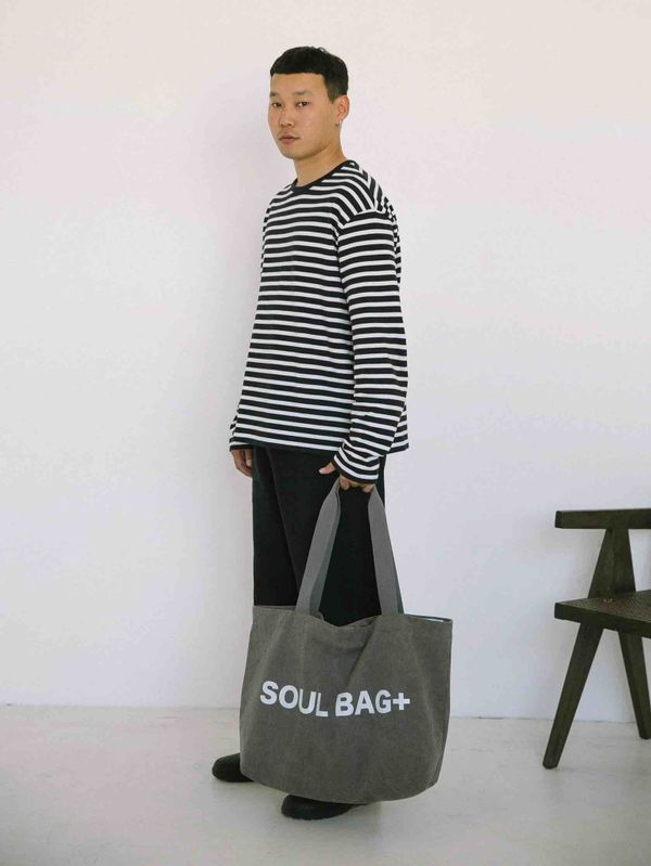 Сумка Soul Bag+ Камень серая - фото 4