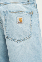 Carhartt WIP LANDON ROBERTSON - Джинсовые шорты - Белый