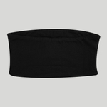 Bandeau Crop Top Black