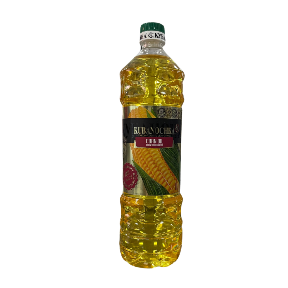 Масло подсолнечное рафинированное Кубаночка 0,5 л