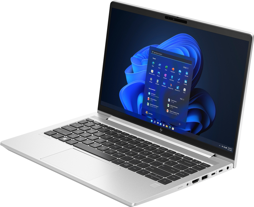 Ноутбук  HP EliteBook 640 G10 14 ", Core i5, 16 Гб RAM, 512 Гб SSD, Iris Xe Graphics, Серебристый