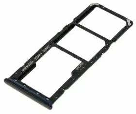 Контейнер SIM для Samsung A515F/A715F (A51/A71) Черный