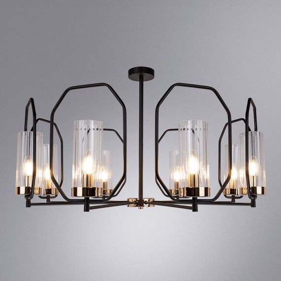 Подвесная люстра Arte Lamp Celaeno A7004PL-8BK