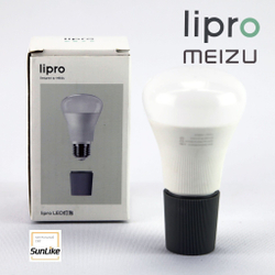 Meizu LiPro лампа солнечного света 8W 3400К E27 CRI97 на фиолетовых светодиодах по технологии SunLike