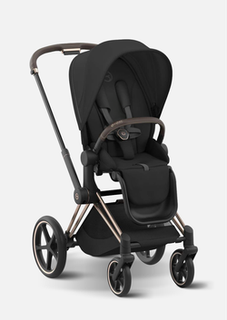 Cybex Детская коляска Priam IV Rosegold 2 в 1 цвет Sepia Black