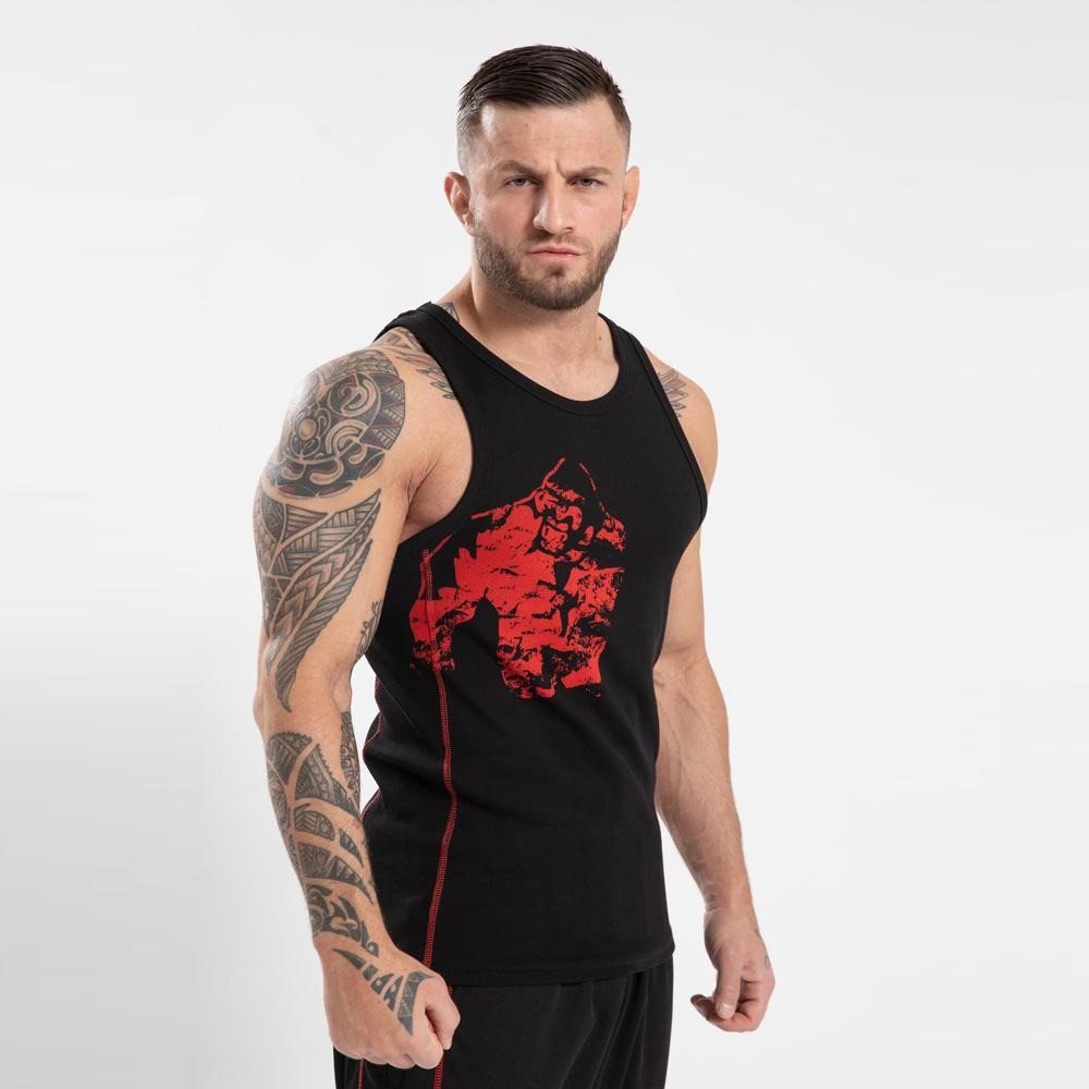 Майка GORILLA Monterey Tank Black/Red