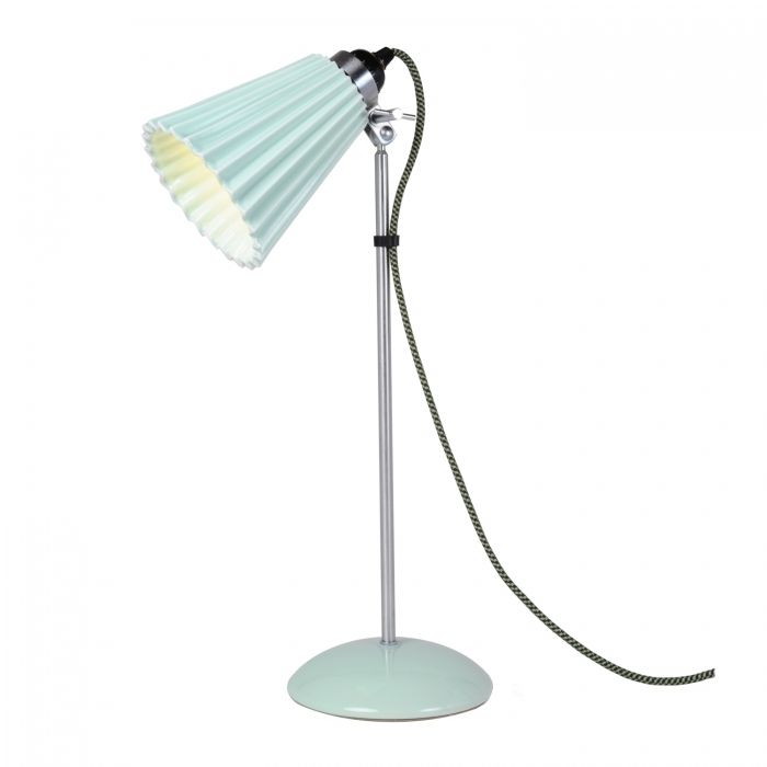 Настольная лампа Original BTC Hector Medium Pleat Table Light, Light Green, EU-FT380GL