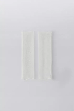ZARA БЛЕСТЯЩИЕ МИТЕНКИ К КАРНАВАЛЬНОМУ КОСТЮМУ, БЕЛЫЙ