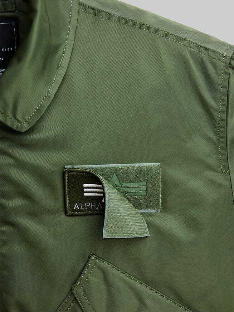 Патч Alpha Industries для бомбера CWU 45/P Зеленый