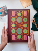 Фотоальбом на 300 фото 10х15 см, бум. листы , книж. переплет padishah pattern Султан