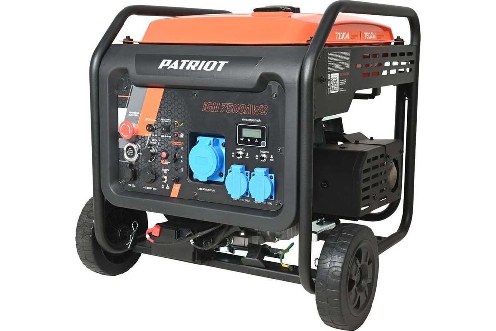 Генератор инверторный PATRIOT iGN 7500AWS