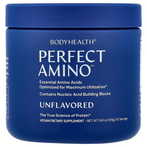 BodyHealth, Perfect Amino ™, без добавок, 159 г (5,61 унции)