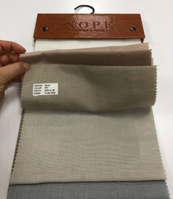 Тюль однотонная под лен Nope арт. Brad