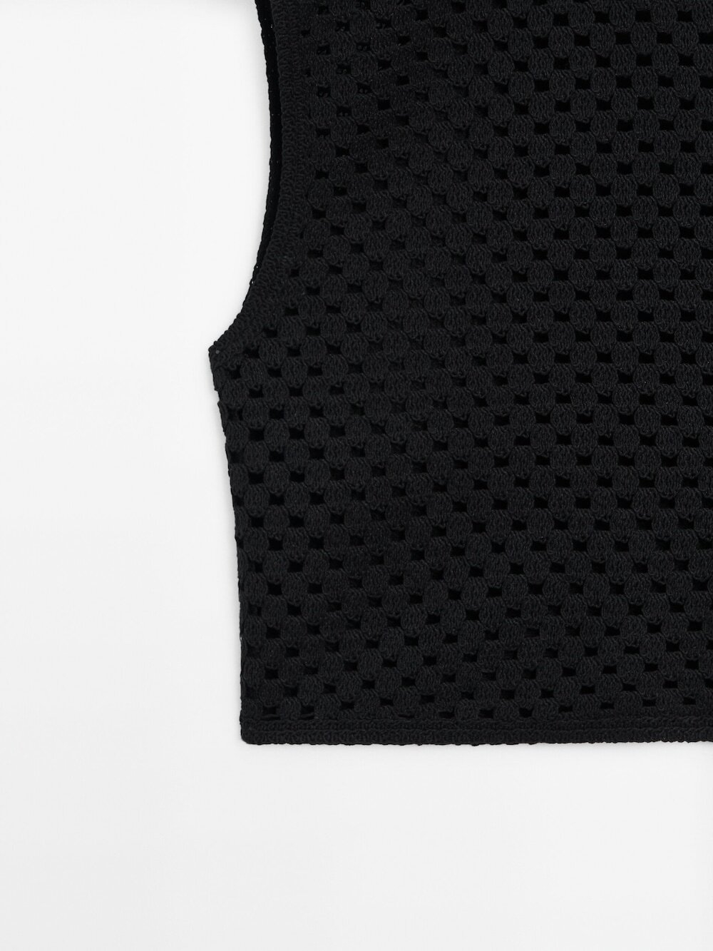 Massimo Dutti Топ-накидка, черный