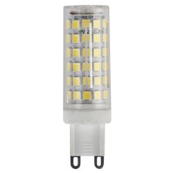 Лампа светодиодная ЭРА STD LED JCD-9W-CER-840-G9 9Вт керамика капсула нейтральный белый свет G9 | Лампы cветодиодные Капсульные (G4, G9)