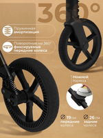 Коляска прогулочная Sweet Baby Elegante SM Black