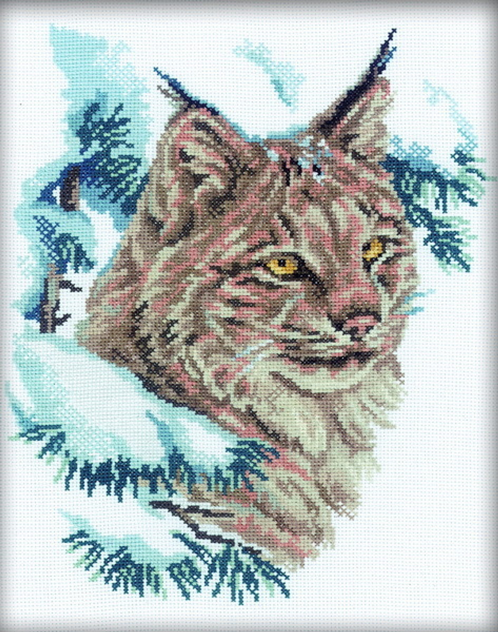 "Рысь"-M067 вышивка