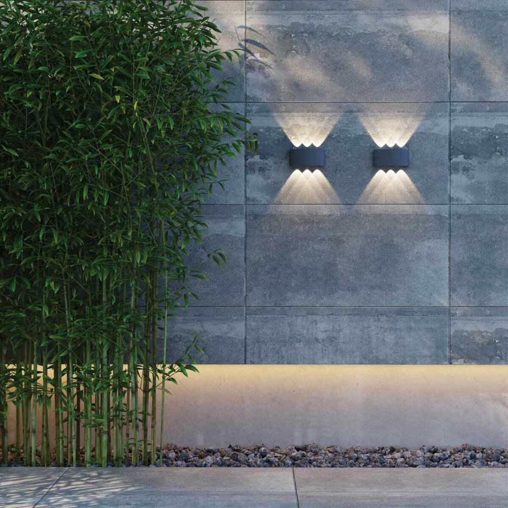 358460 STREET NT20 376 темно-серый  Ландшафтный настенный светильник IP54 LED 4000K 6W 85-265V CALLE