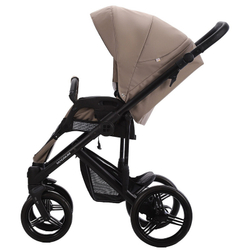 Детская коляска Bebetto Magnum Light Pro 3 в 1 с автокреслом Avionaut Cosmo 05 т.бежевая кожа