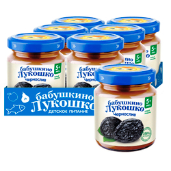 Пюре Бабушкино Лукошко Чернослив с 5 месяцев 100г