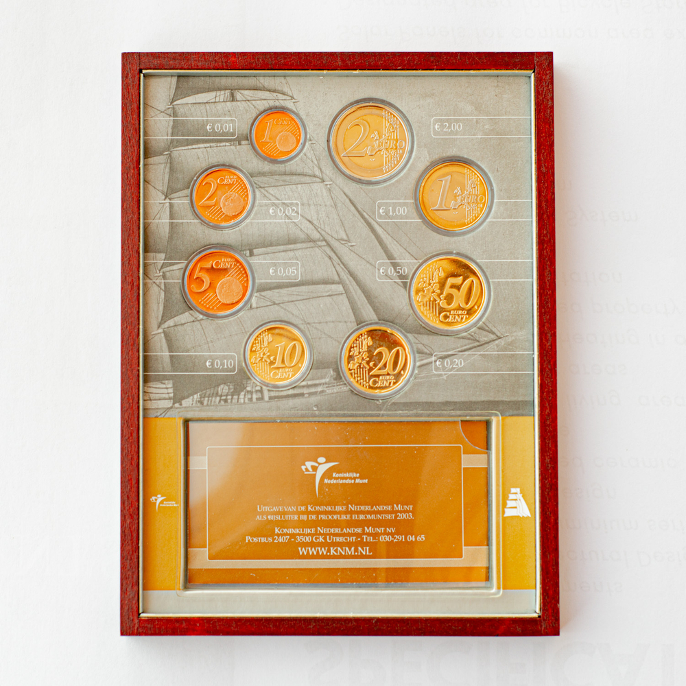 Netherlands 1999 - 2003 Prooflike Coin Sets