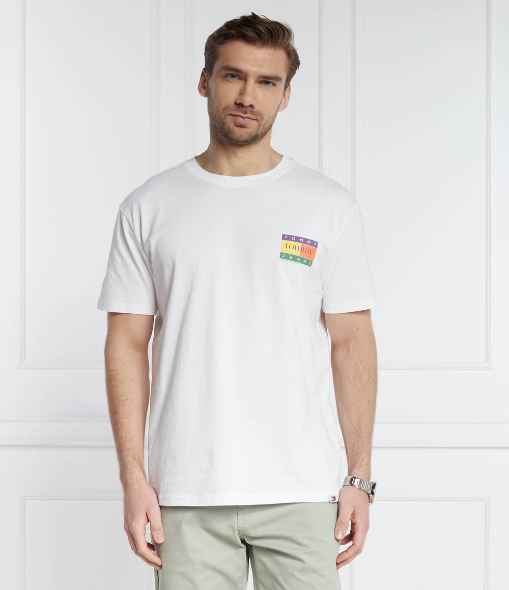 Футболка Tommy Jeans - белый(DM0DM19171)