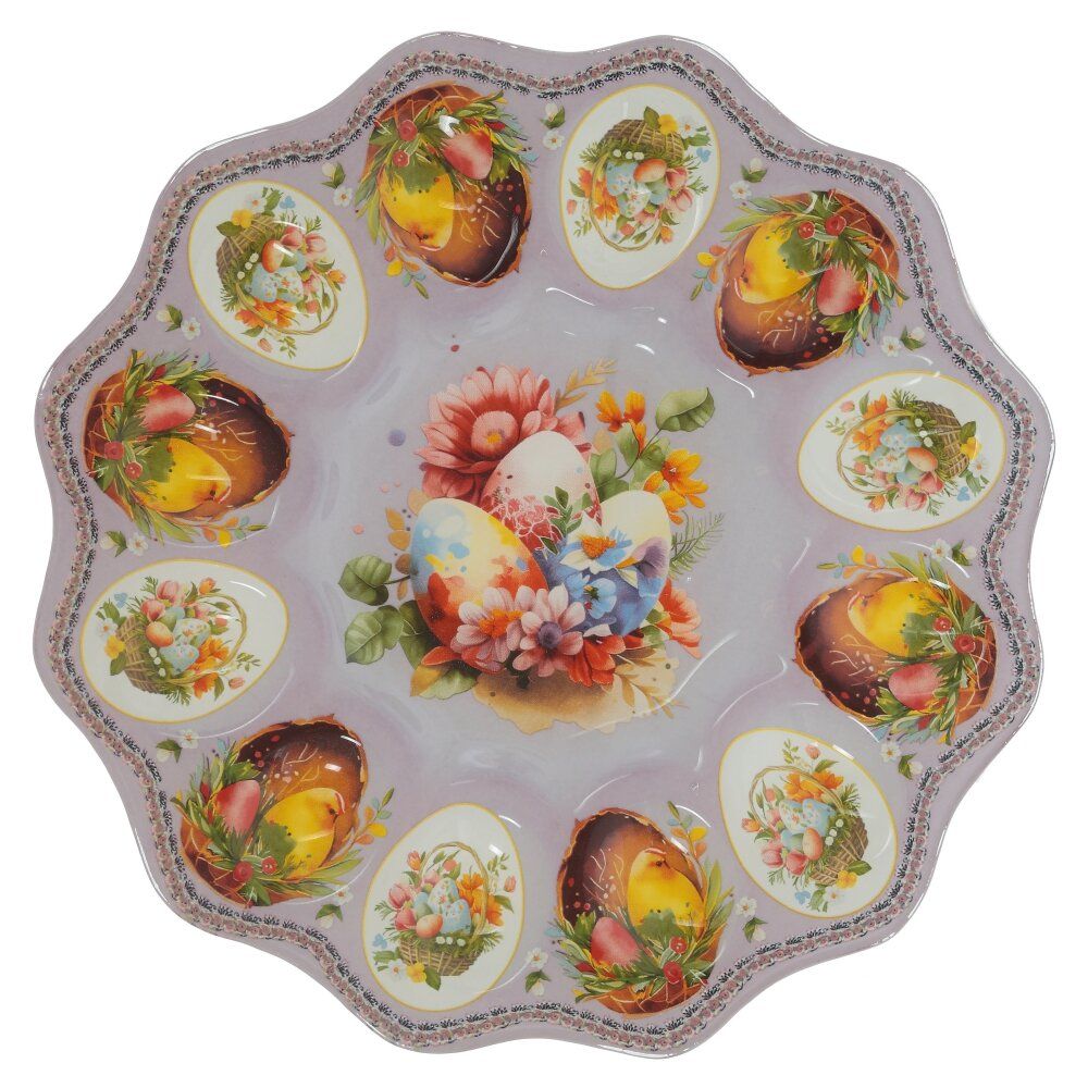 GAEM Тарелка для 12-ти яиц, L28 W28 H1 см