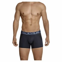 Мужские трусы боксеры черные Clever Carcalla Boxer 241111