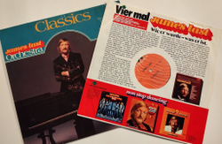 Винтажная виниловая пластинка LP James Last Orchestra Classics (Germany 1973)