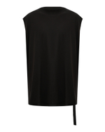 RICK OWENS DRKSHDW ТОП ЧЕРНЫЙ LIDO TARP