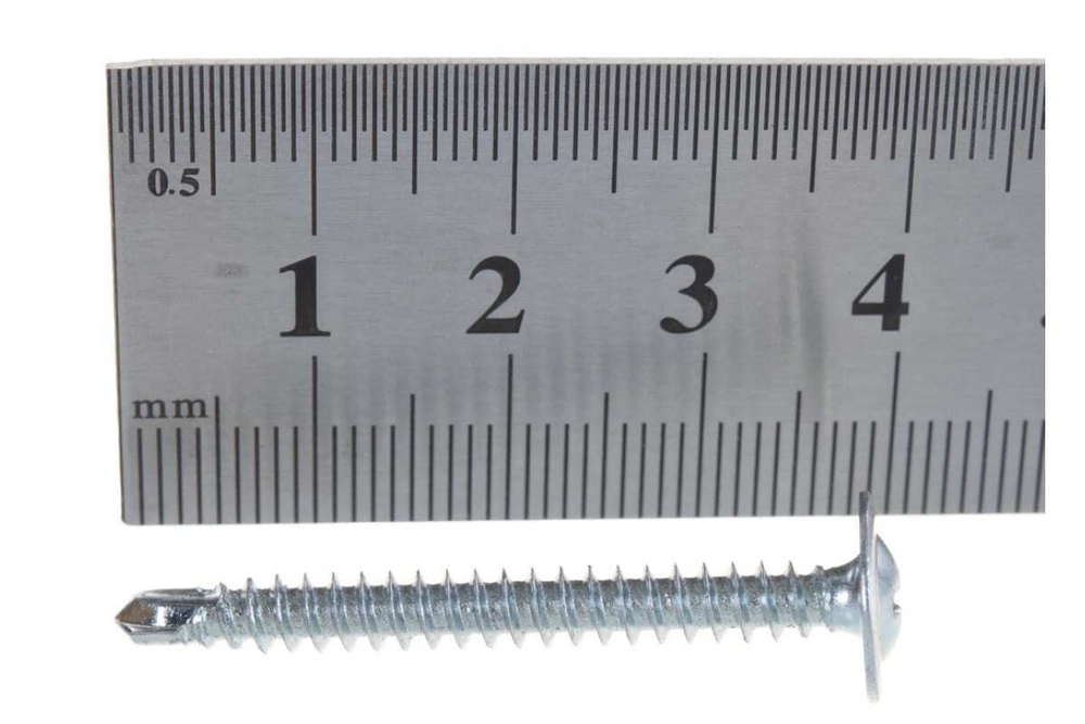 САМОРЕЗЫ СТРОЙБАТ Д/ТОНК/ПЛАСТИН ОЦИНК С БУРОМ 4,2Х38 500ШТ