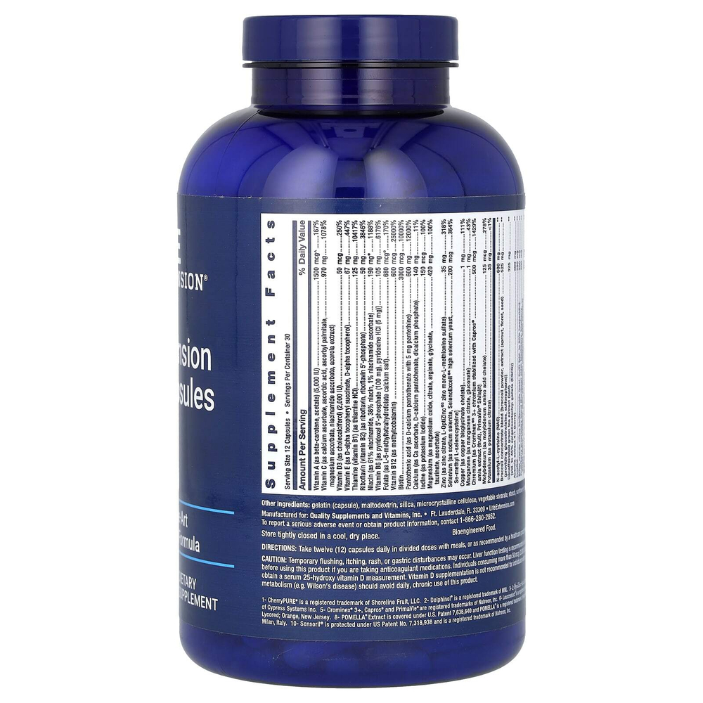 Life Extension, Mix, комплексная добавка в капсулах, 360 капсул