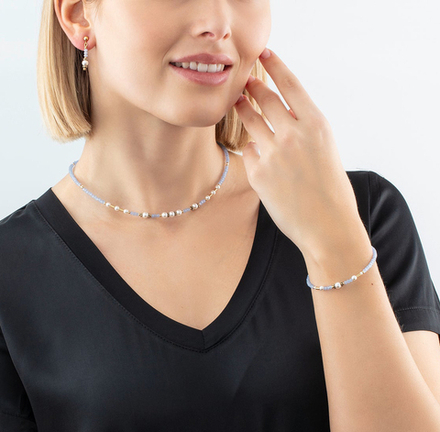 Колье Coeur de Lion Light Blue 4434/10-0720