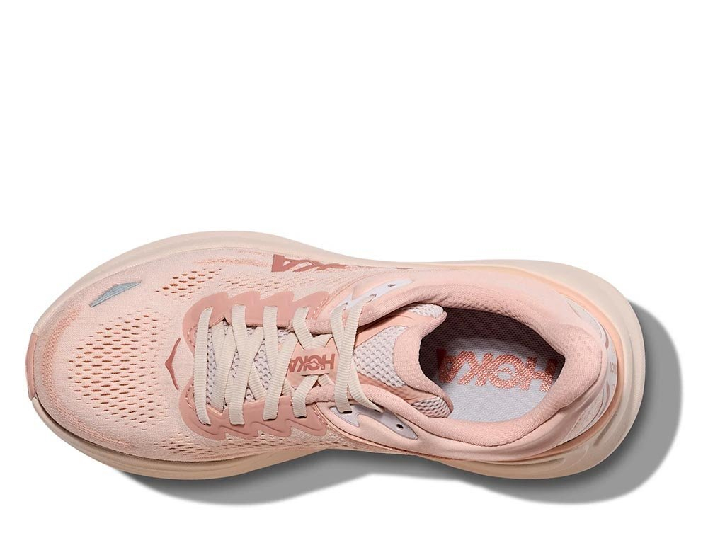 Кроссовки для бега женские Hoka Bondi 9 W Розовые